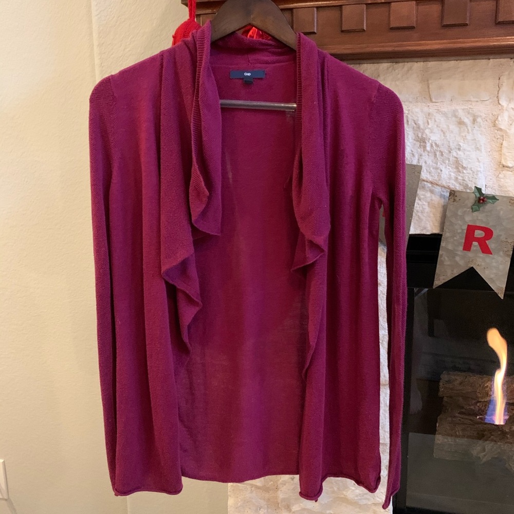 🟢3 for $12🟢 Gap Women’s Sweater Burgundy - Size XS